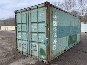 20′ x 8′ x 8.5′ Hoch- Gebrauchter Versand-/Lagercontainer - Grün