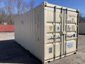 20′ x 8′ x 8.5′ Hoch- Neuer Versand-/Lagerbehälter - Wind- und Wasserdicht - Beige