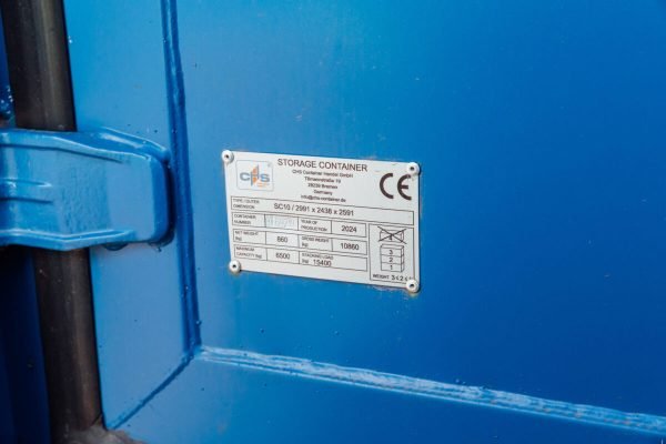 10 Fuß Neu Lagercontainer