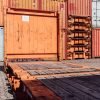 20 Fuß Gebraucht Flat-Rack-Container