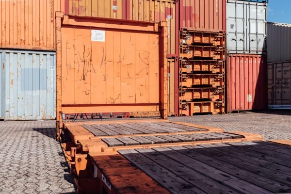 20 Fuß Gebraucht Flat-Rack-Container