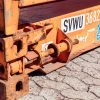 20 Fuß Gebraucht Flat-Rack-Container