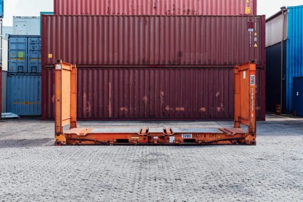 20 Fuß Gebraucht Flat-Rack-Container