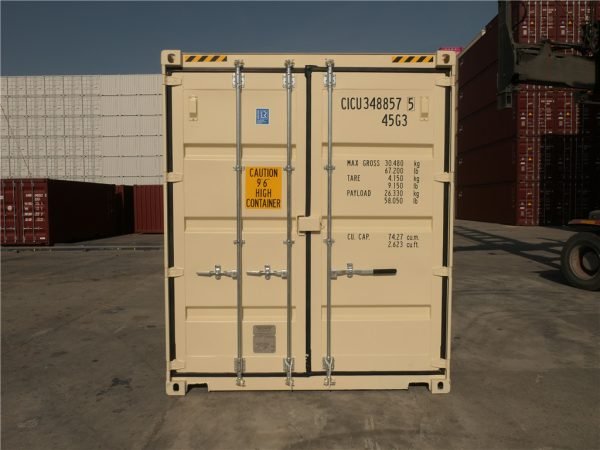 40 Fuß Neu High-Cube Side-Open-Container