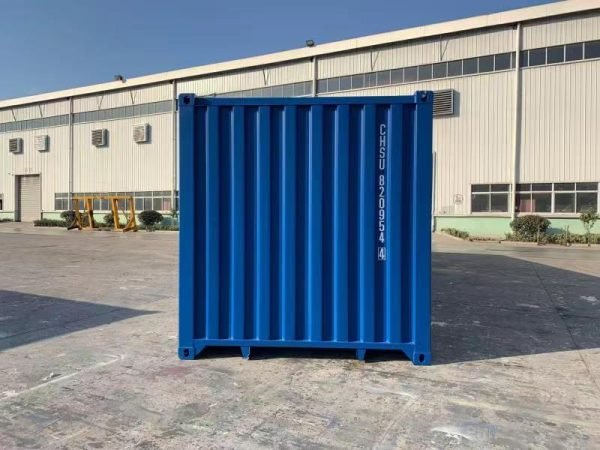 40ft-shipping-container-dry-van-blue-new-back 40 Fuß Neu Hard-Top-Container