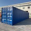 40ft-shipping-container-dry-van-blue-new-corner-right-front 40 Fuß Neu Hard-Top-Container
