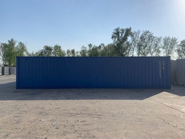 40ft-shipping-container-dry-van-blue-new-side-left-1200x900 40 Fuß Neu Hard-Top-Container
