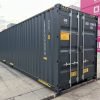 40ft-shipping-container-high-cube-double-door-new-grey-corner-left-back-1200x900 40 Fuß Neu High-Cube Double-Door Container
