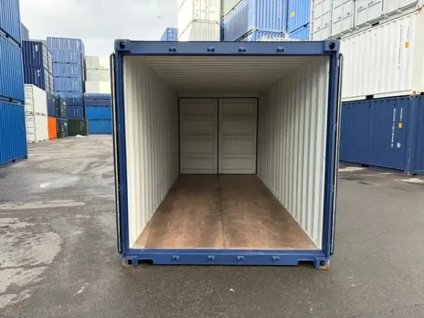 20 Fuss Container mit Doppeltür