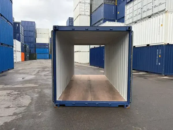 20 Fuss Container mit Doppeltür