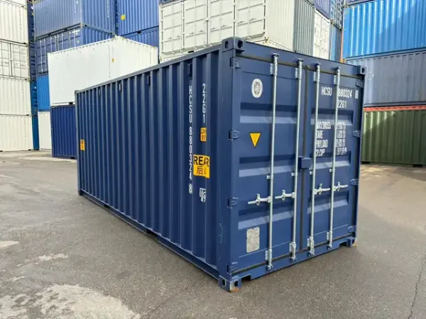 20 Fuss Container mit Doppeltür