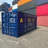 20 Fuss Container mit offener Seite und Auffangwanne