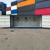 20 Fuss Container mit offener Seite und Auffangwanne